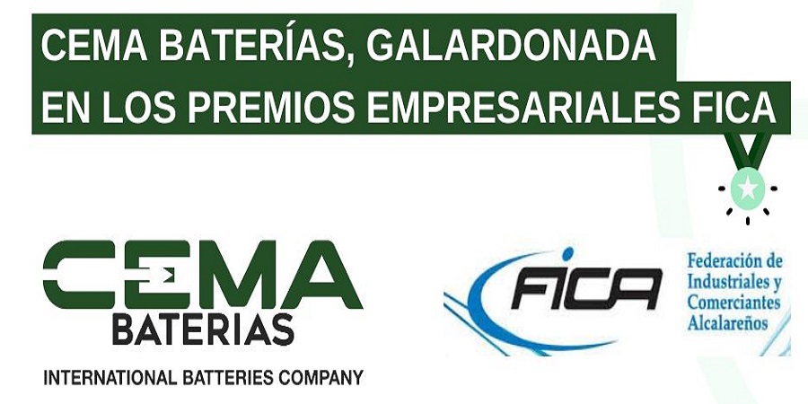 CEMA Baterías, Premio FICA al crecimiento empresarial